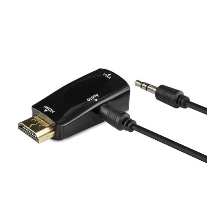 Адаптер HDMI - VGA + аудио купить в Москве по недорогой цене
