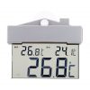 ЖК-термометр гигрометр на присоске купить в Москве по недорогой цене
